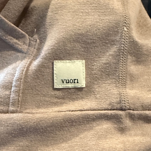 Vuori Performance Dusty Pink Hoodie - Picture 2 of 4